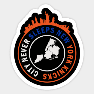 NYK City Never Sleeps Sticker